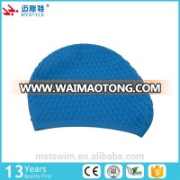 China factory price china suppliers soft silicone water drop swim cap