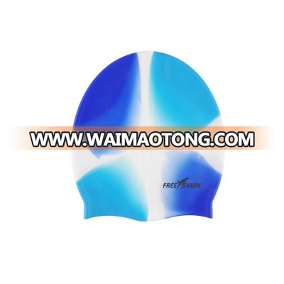 Colorful high quality silicone swim hats