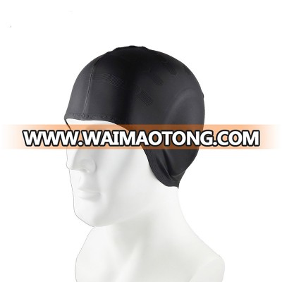 funny constellation float waterproof custom design silicone print wholesale ear protection swim cap